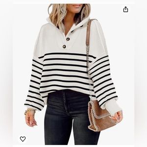 Women’s Oversized Striped Sweater